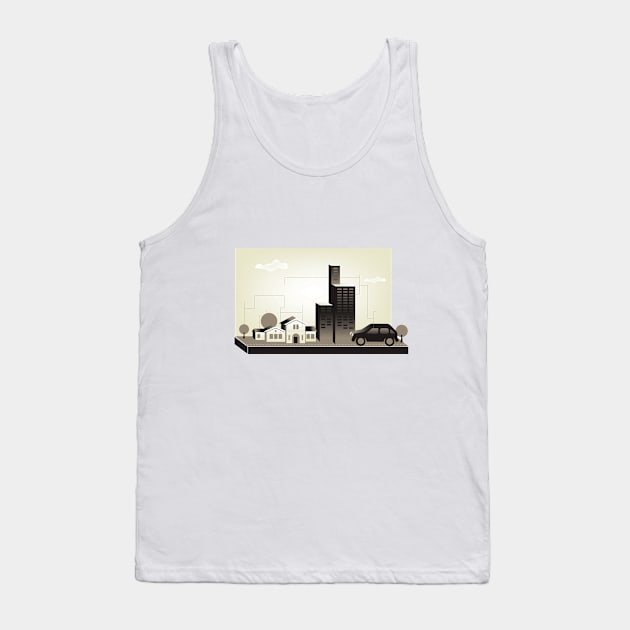 CityWorld 2 Tank Top by GSD64